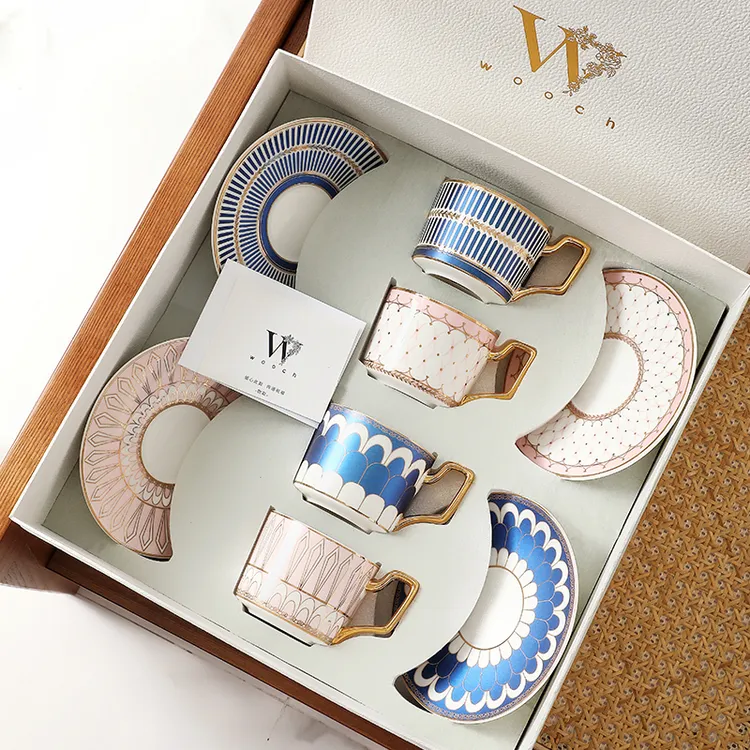 WOOCH维多利亚系列礼盒装商务咖啡杯碟乔迁订婚礼物送姐妹实用