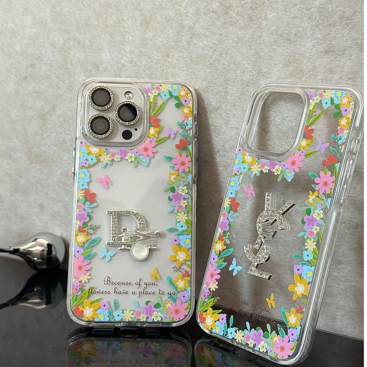 田园风创意元素设计全包手机壳 适用iPhone13-16promax 