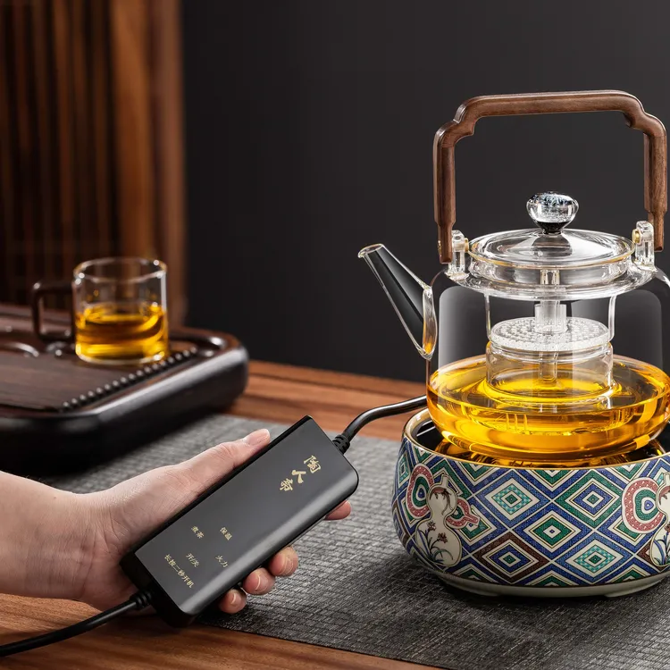 玻璃煮茶壶加厚耐高温煮茶器电陶炉家用提梁壶烧水泡茶专用