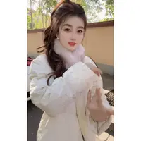 『闪耀星光Y』设计显瘦百搭时尚羽绒服8803