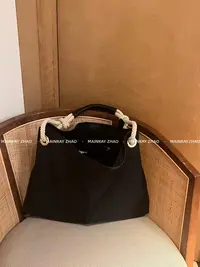 『MAINRAY ZHAO』时髦绳结编织简约慵懒风托特手提包单肩包