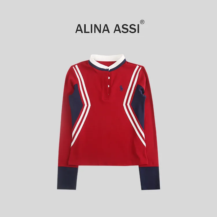 【糯米姐】2025秋冬新款T恤百搭休闲长袖上衣Y1281