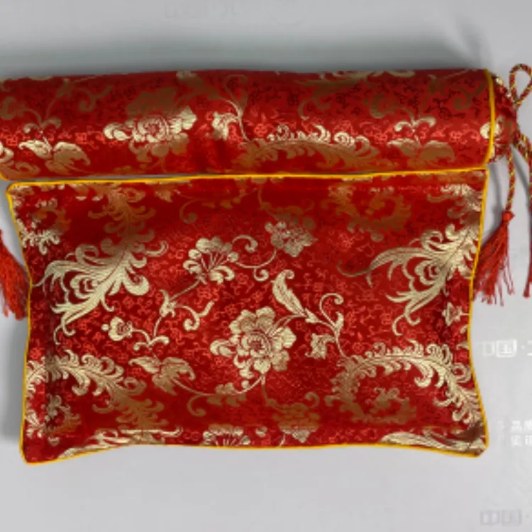 酸枣壳护颈枕 搭配小方枕糖果枕组合热卖