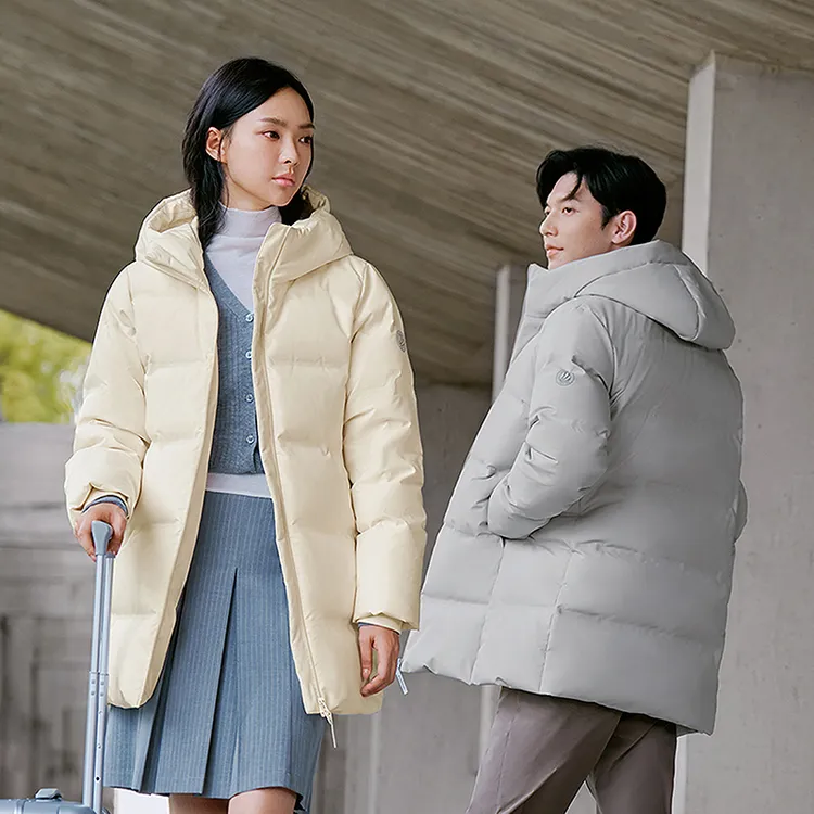 波司登2025新款中性经典休闲连帽加厚保暖羽绒服5560