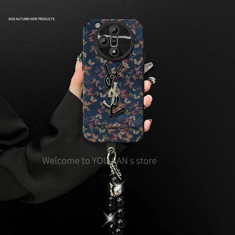 汇客凡品【OPPOFindX7/Pro】潮牌网红复古蝴蝶防摔手机壳女款