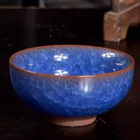 古蓝冰裂杯（现货现发）
