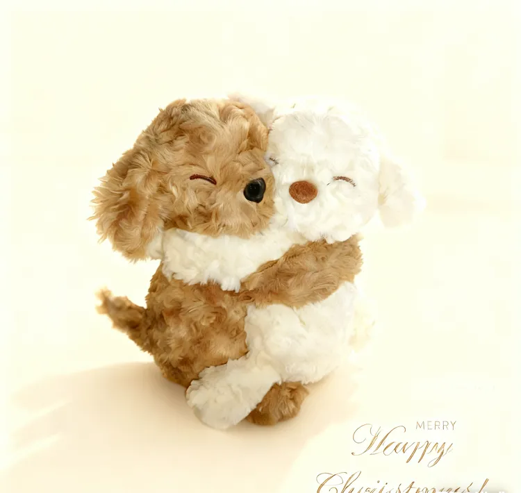 拥抱小狗玩偶毛绒公仔陪伴安全感明星同款娃娃新年生日礼物送女生