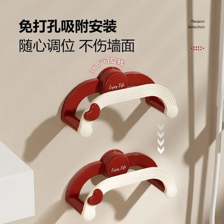 免打孔厕所无痕家用收纳架吸盘可伸缩壁挂脸盆架卫生间浴室置物架