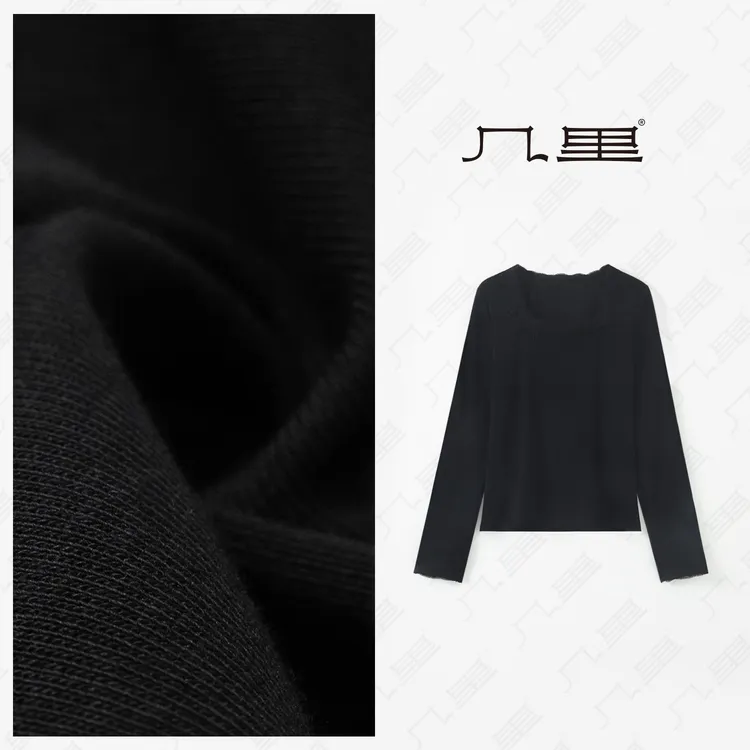几里与麻  百搭复古时尚长袖打底 T恤 衣长54胸围84 2081981