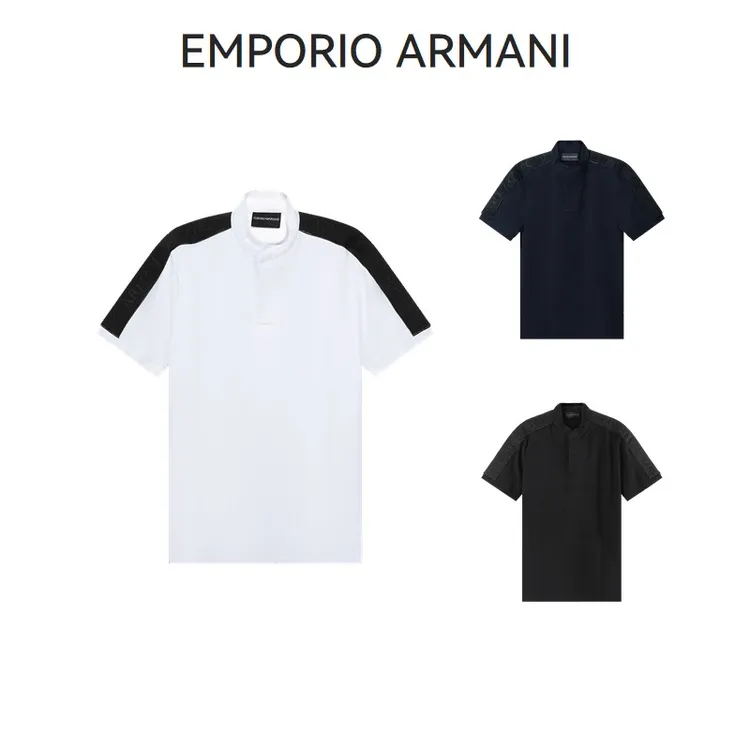 未使用 EMPORIO ARMANI/安普里奥·阿玛尼 男士短袖POLO衫 3R1FG2