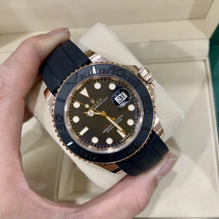 99新 Rolex/劳力士 M116655玫瑰金游艇 保卡：19年7月8日