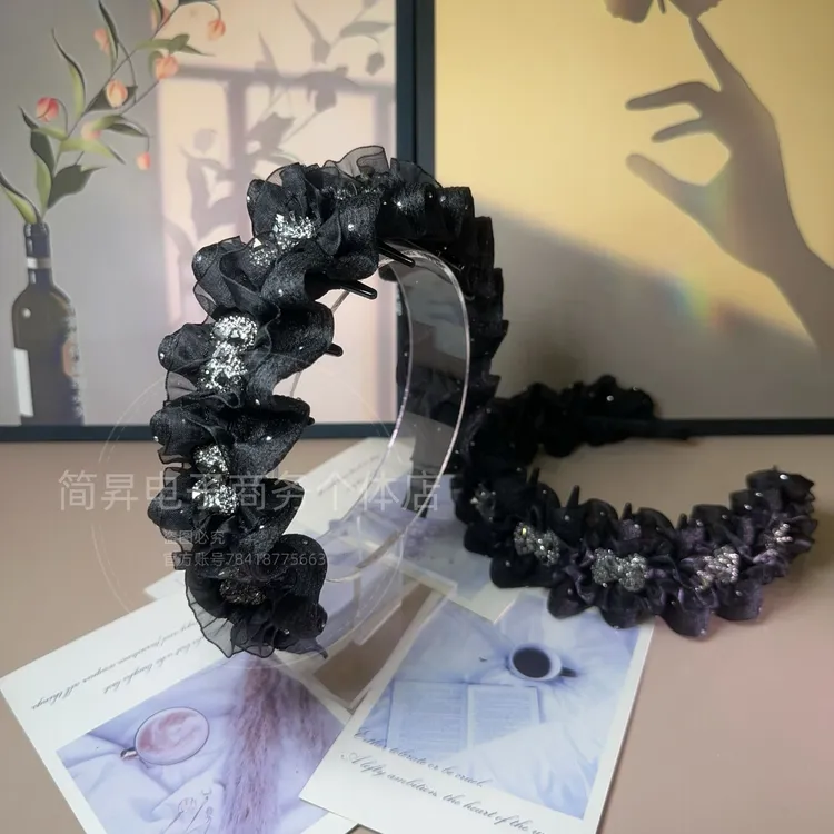 莫利斯。新款韩版高颅顶倒齿时尚气质减龄百搭洗脸发箍T0904