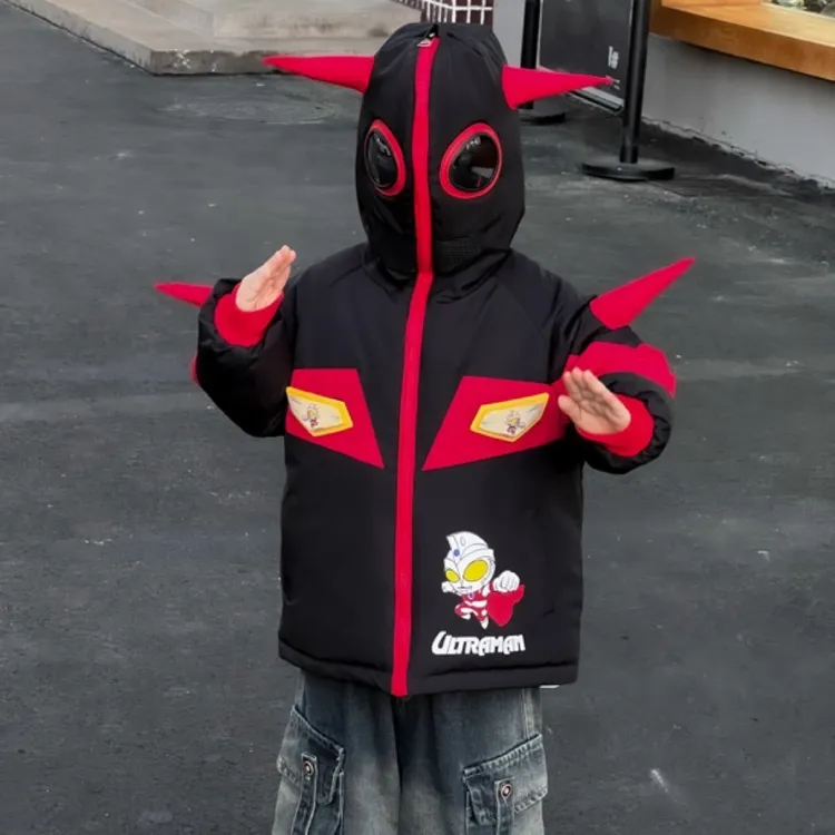 奥特曼衣服2025新款棉衣外套加厚石墨烯内里衣服上衣