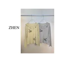 【ZHEN】25K01225 2025新款时尚气质休闲百搭衬衫上衣女