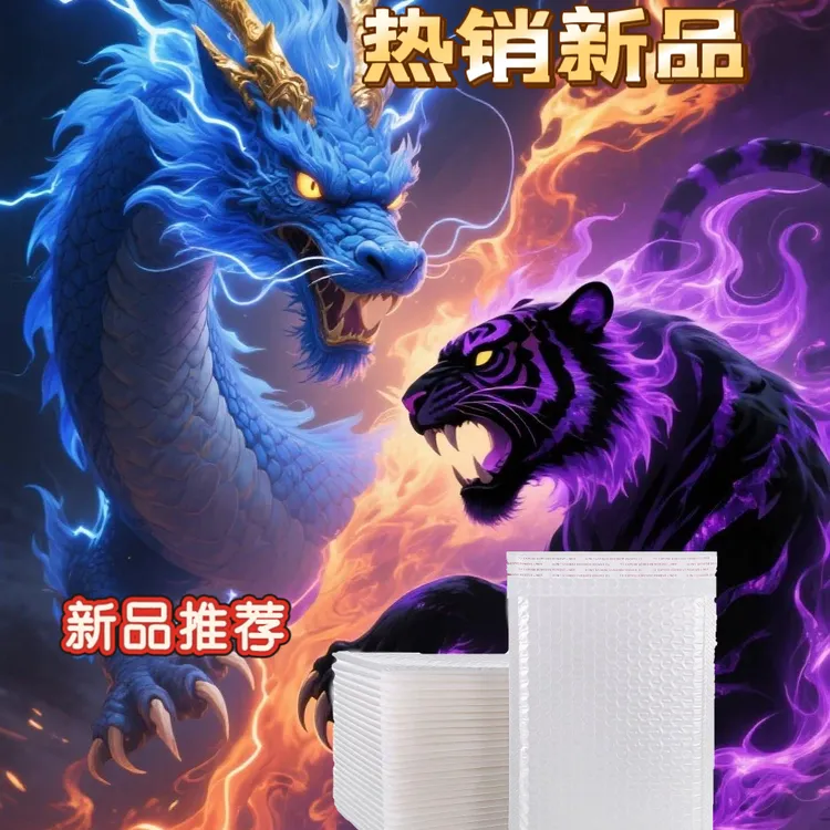 y7【正品保证】2025新升 级包装加大加厚白色专 用自封袋防水防潮