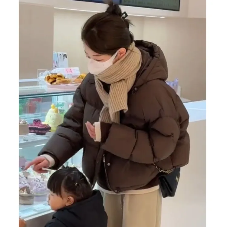 (3-5元运补)百搭棉服女短款2025年新款小个子棉衣面包服外套冬潮