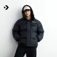 匡威秋冬新品男女连帽多口袋简约外套CONVERSE UCJ146
