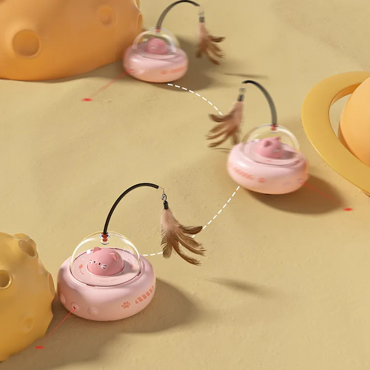 智能充电逗猫玩具宠物用品自嗨解闷电动感应猫智能感应逗猫玩具