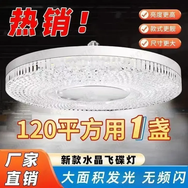 新款水晶灯LED节能灯E27螺口家用高亮节能省电卧室客厅餐厅节能灯商品图