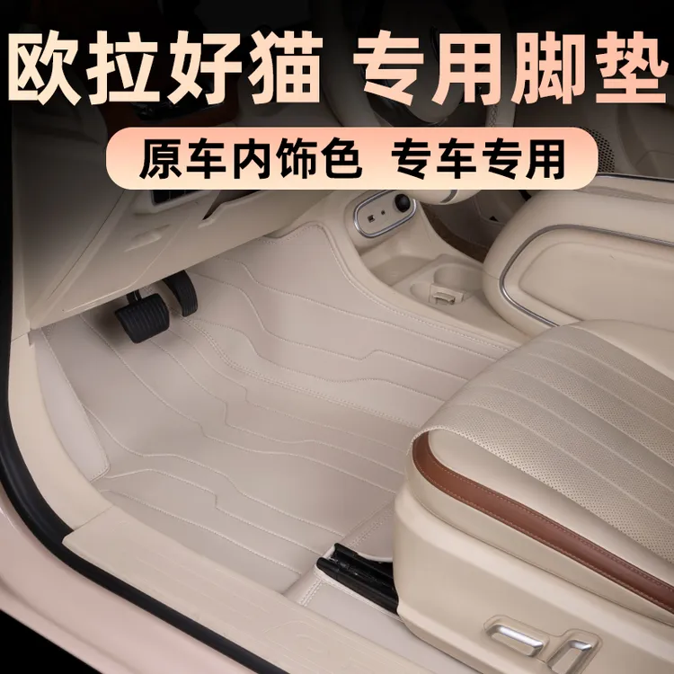 适用于欧拉好猫汽车脚垫好猫GT大包围脚踏垫内饰地毯垫尾箱垫改装