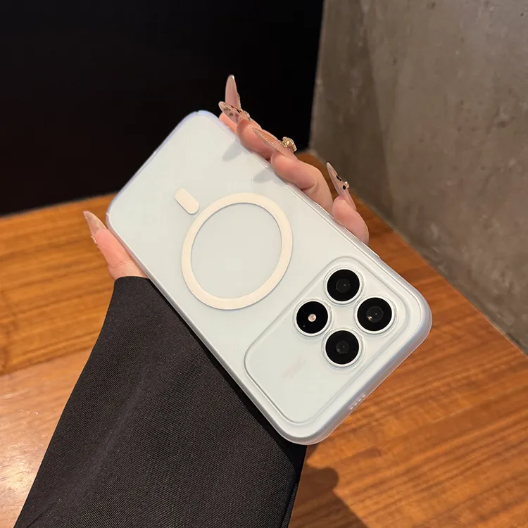 磁吸冰雾肤感磨砂适用红米k90手机壳新款k90promax全包k80pro防摔