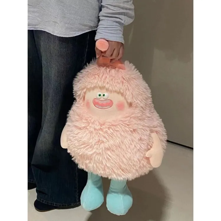 可爱搞怪长毛小怪兽毛绒玩具公仔丑萌玩偶超软布娃娃送女生日礼物