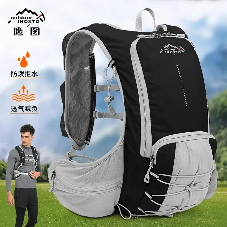 INOXTO/鹰图15升轻便休闲旅行登山徒步骑行越野背包双肩包登山包