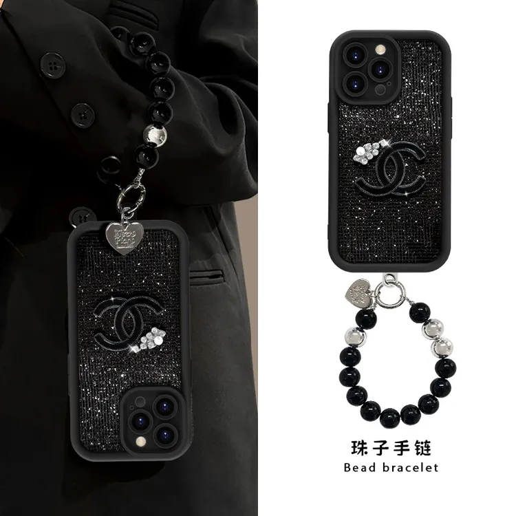 适用于苹果17/OPPO华为VIVO闪黑手机壳潮牌网红流行硅胶防摔女款