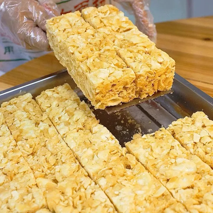 【酒店同款】榄仁沙琪玛橄仁坚果金黄饱满糕点传统沙琪玛解馋下午茶