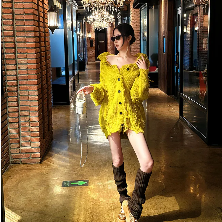 洋气显瘦毛衣时尚气质女极简风