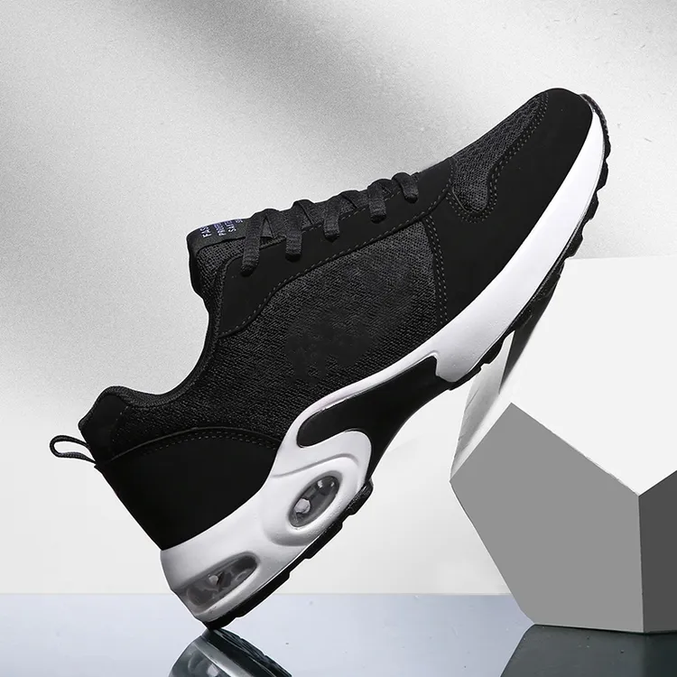 单鞋男士休闲鞋冲击时尚弹跳网面户外运动鞋柔软男鞋情侣夏季