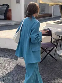 西服套装休闲时尚显瘦网红气质宽松