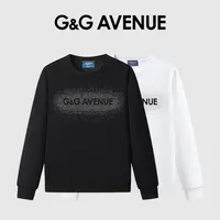 法国G&G AVENUE轻奢潮牌秋季休闲圆领卫衣男女同款-GW2523033