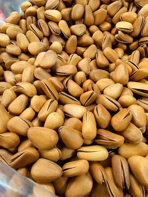 东北大颗粒开口松子500g袋装手剥原味孕妇休闲食品