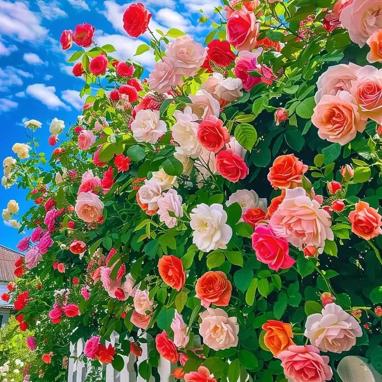 【有墙就爬】月季蔷薇花苗耐热抗寒耐高温庭院四季常开卉苗驱虫驱蚊