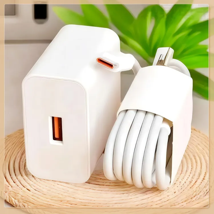 适用华为充电器快充120/66便携快充插头快充6A线充电线套装typec