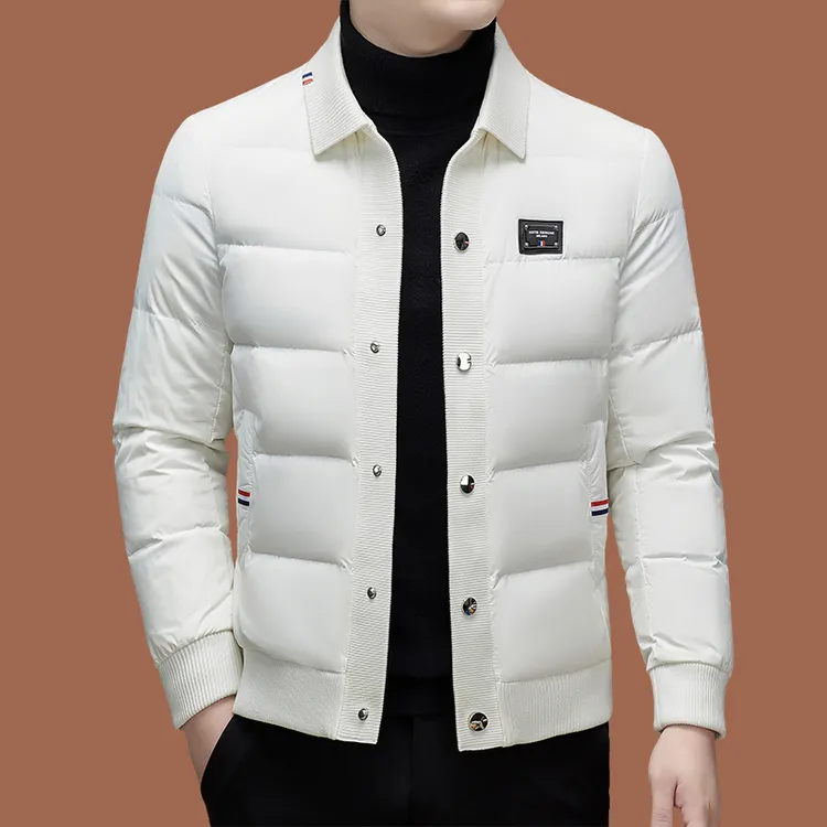 意大利大牌男士羽绒服2025新款冬季羽绒外套男款时尚休闲保暖外套