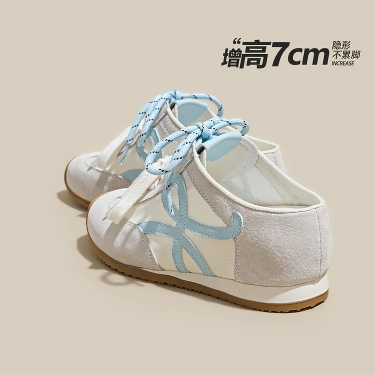 真皮包头拖鞋女2025新款夏季厚底内增高女鞋外穿懒人一脚蹬半拖鞋