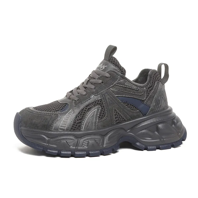 休闲百搭加绒老爹鞋女鞋