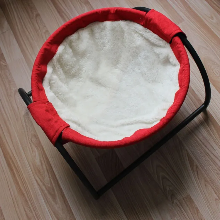 BEOW金属猫狗窝双面四季深度睡眠吊床拆洗夏季冬季适用