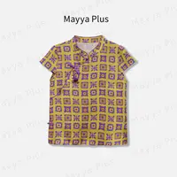 【紫气东来】Mayya Plus麦芽国风新中式盘扣衬衫女气质短袖32528232