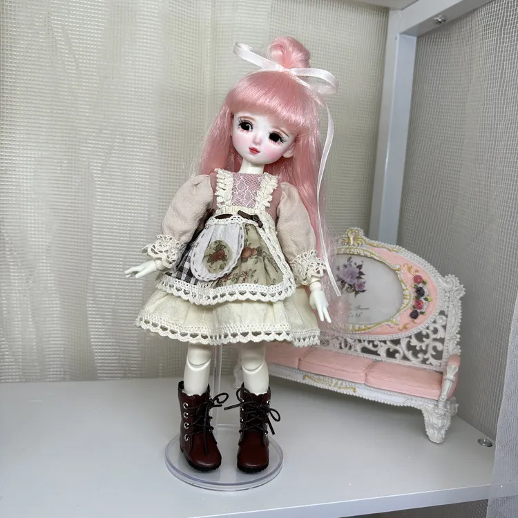 30厘米6分改妆关节换装公主娃娃女孩玩具生日礼物