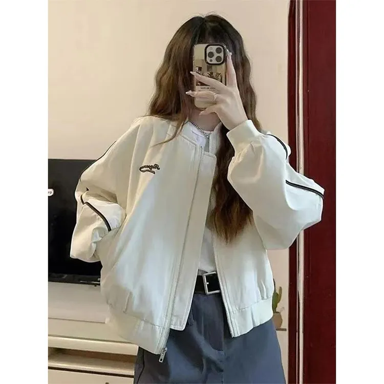 秋冬穿搭秋季穿搭今年流行流行的小美国棒球制服夹克女子春秋季20