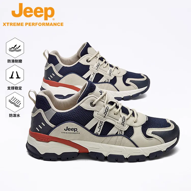 JEEP/吉普男鞋透气低帮耐磨百搭防滑休闲潮流2026年新款男士鞋商品图