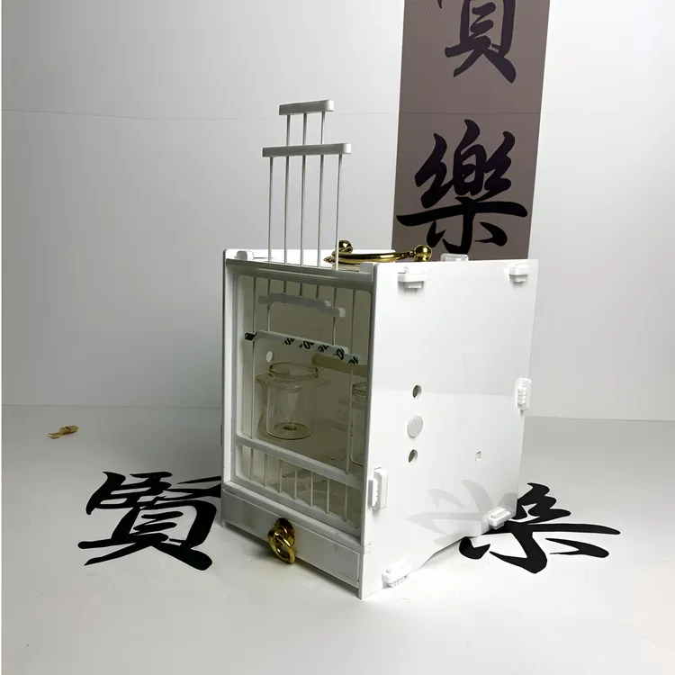 绣眼【升级款】可拆卸便携式鸟笼手把笼压鸟笼车载小型鸟笼批发