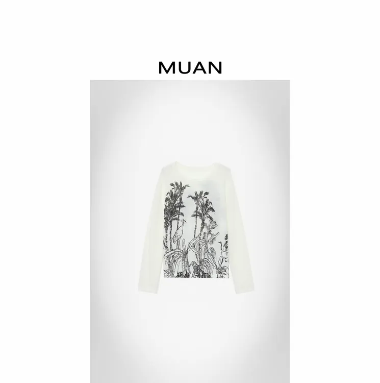 木岸MUAN：《素描人生针织衫》定制166克100水溶羊毛上衣CQ-DG3-149