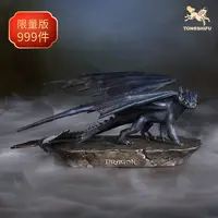 铜师傅《驯龙高手》没牙仔 Toothless 正版授权铜手办电脑桌摆件