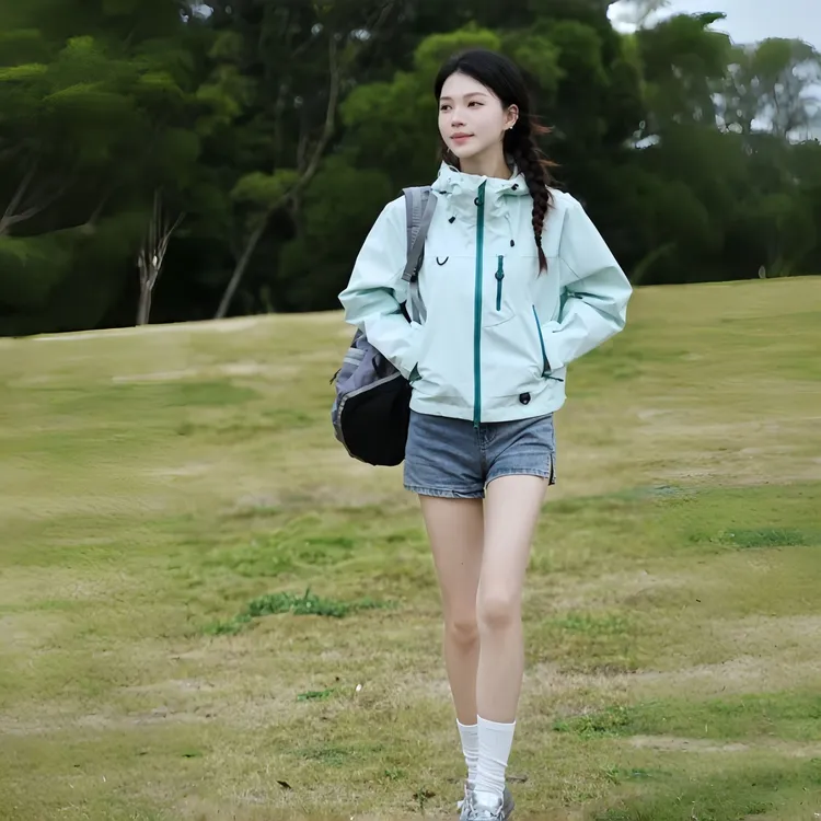 【短款！上新】秋冬三合一防风防泼水山系冲锋外套徒步登山户外风