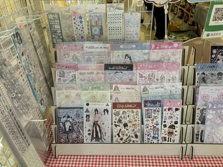 【原创贴纸素材对对碰高性价比可许愿】咕卡咕本手帐拼贴素材