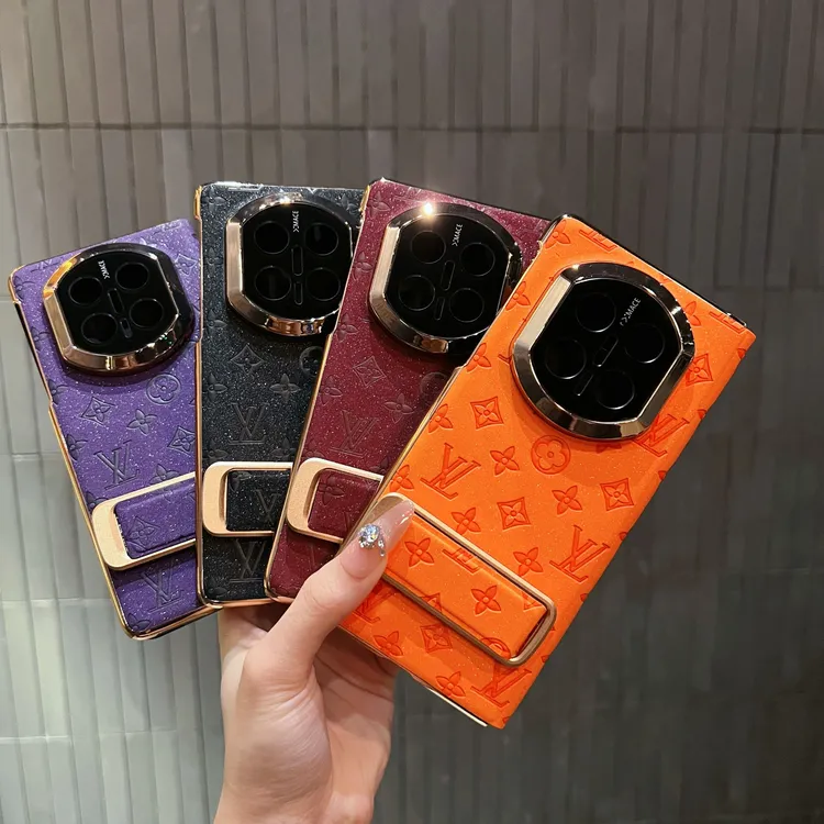 适用华为matex7手机壳新款翻盖腕带支架x6典藏版视窗折叠x5保护套